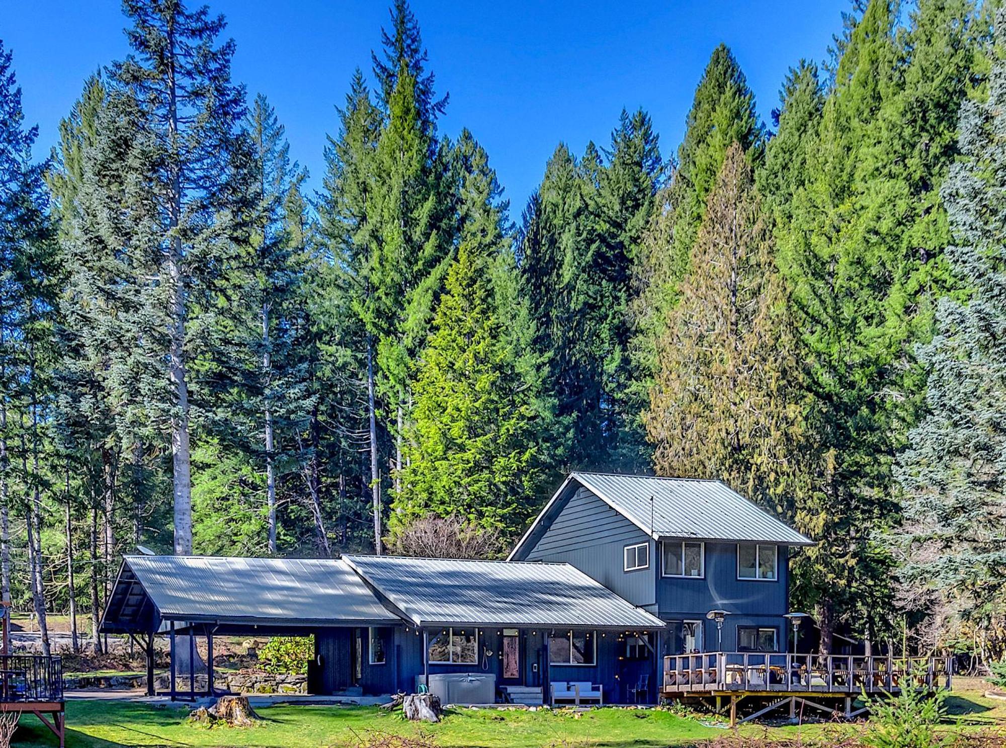 Waterfront Cabin At White Pass And Mount Rainier National Park Packwood Extérieur photo